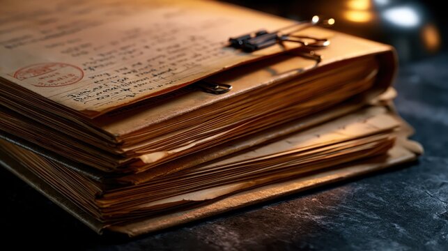 Old Confidential Case Files and Archived Investigation Documents