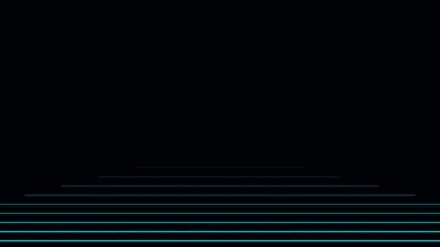 Minimalist horizontal lines design on dark background