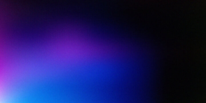Deep purple and pink gradient with grainy texture, vibrant light and glowing background.