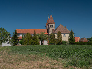 Fototapeta premium Église Saints-Pierre-et-Paul de Niederzell