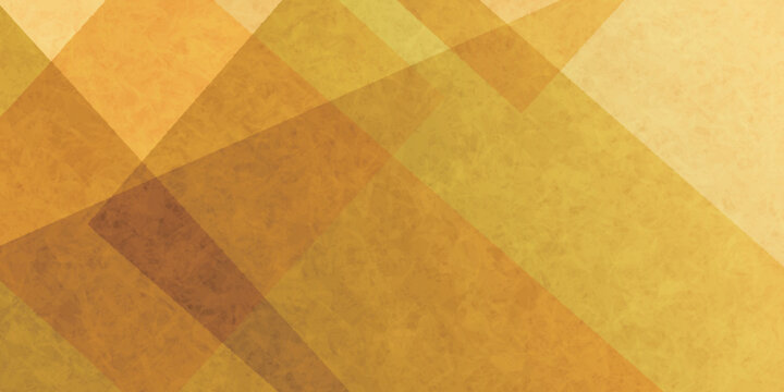 Abstract Golden Geometric Overlapping Shapes Pattern
