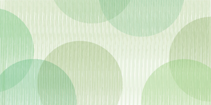 Soft Green Pastel Abstract Circles Background Pattern