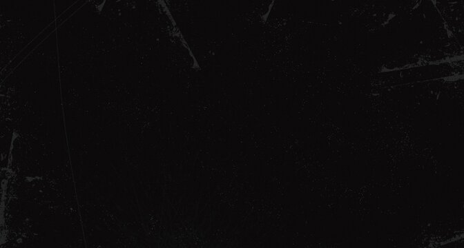 Dark Film Grain Texture with Fine Dust and Scratches Overlay
