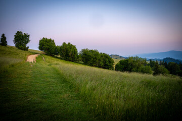 Pieniny, polskie góry, Małopolska, Sądeckie © Maciej G. Szling