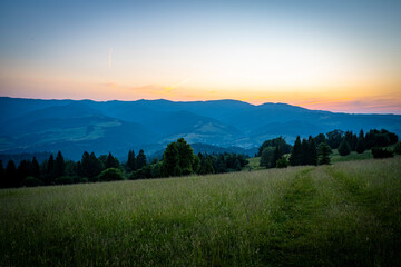 Pieniny, polskie góry, Małopolska, Sądeckie © Maciej G. Szling