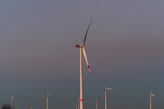 Blinkende Windr&auml;der  