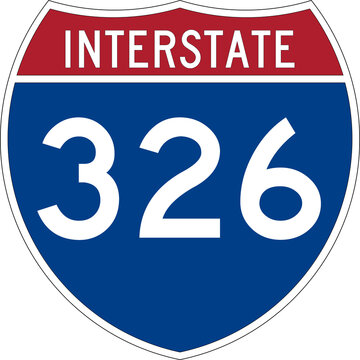 Interstate 315 (I-315) US Road Sign Badge with Transparent Background
