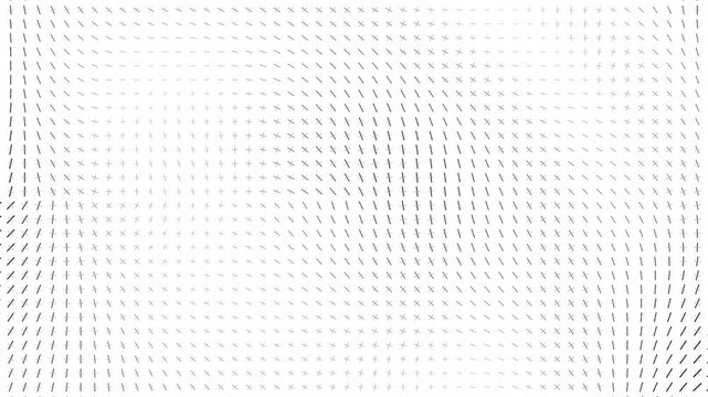 Animated abstract particle background featuring dynamic wave motion, flowing geometric distortion, and futuristic depth. Ideal for motion graphics, technology visuals, and digital displays.