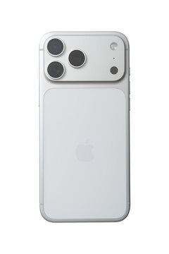 iPhone 17 Pro Max,mockup set with different angles on transparent background, Thailand, Bangkok, August 3, 2026