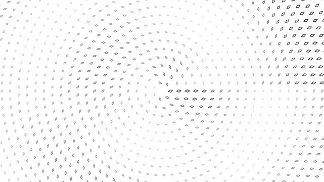 Animated abstract particle background featuring dynamic wave motion, flowing geometric distortion, and futuristic depth. Ideal for motion graphics, technology visuals, and digital displays.