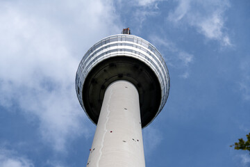 Observation deck of Stuttgart TV Tower from below © Joseph Creamer