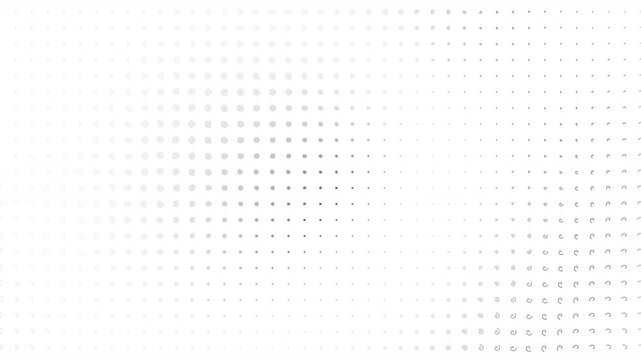Animated abstract particle background featuring dynamic wave motion, flowing geometric distortion, and futuristic depth. Ideal for motion graphics, technology visuals, and digital displays.
