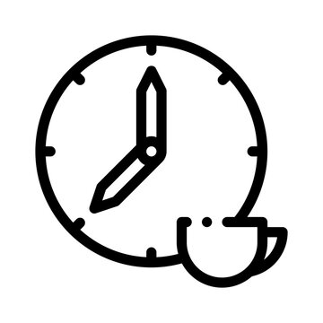breaktime line icon