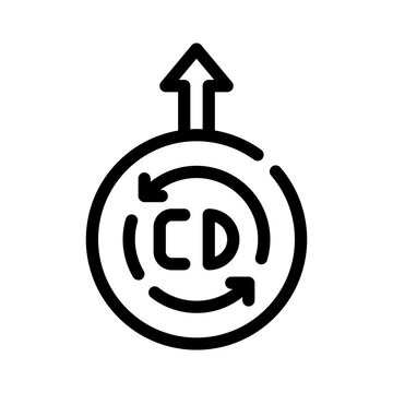 cd line icon
