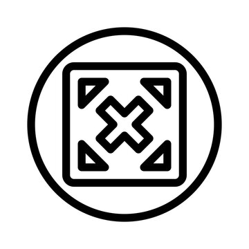 minimize line icon