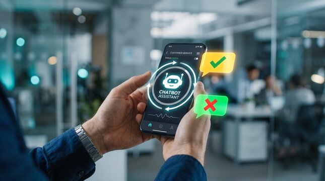 AI Feedback Loop for Customer Service Automation and Continuous Improvement, Chatbot Communication, Response Evaluation, Workflow Optimization, Digital Support and Business Decision Making