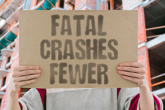 "Fatal crashes fewer" Fatal accidents dropped from 10 to 4 in 2025. FATAL. ACCIDENT. DECLINE. COUNT. YEAR.