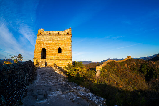 The Great Wall in autumn