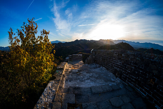 The Great Wall in autumn