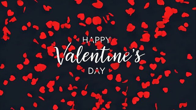 Greeting card design with romantic text.
