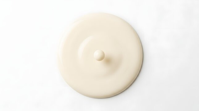 Minimalist Cream Colored Plate Lid