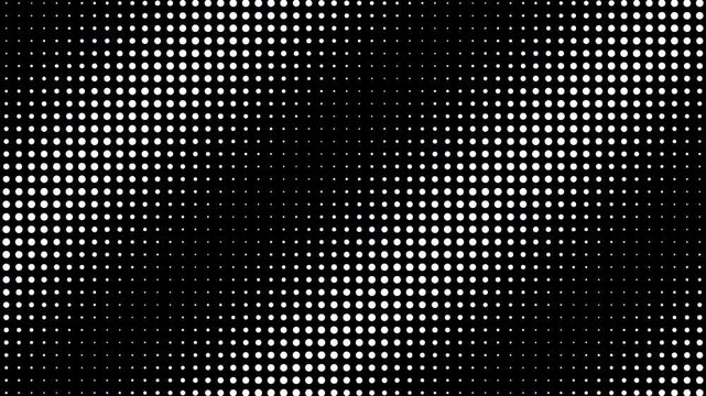 White Halftone Halftone Grid Pattern Overlay Overlay with Alpha Channel