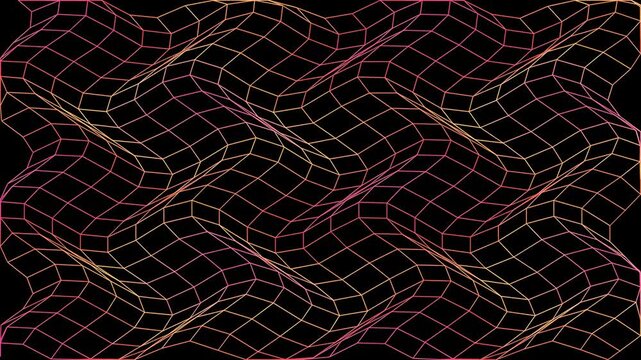 Seamless Looping Abstract Motion Background for VJ Loops