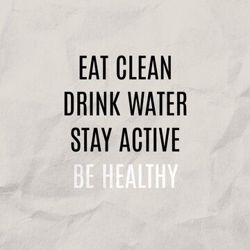 Health quote Instagram post template