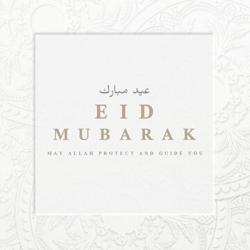 Eid Mubarak Instagram ad template design