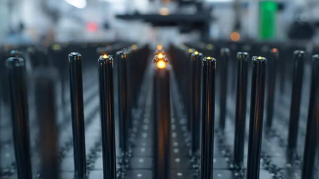 Vertical Carbon Nanotube Array Growth on Electrode Surface
