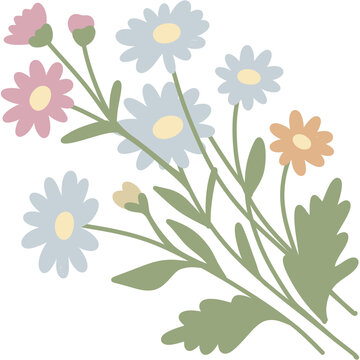 Flower so cute minimal line