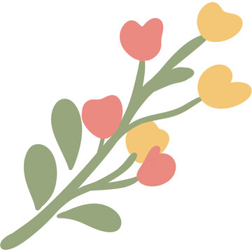 Flower so cute minimal line