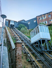 historic Ascensor Artilleria Valparaiso, Chile © joyt