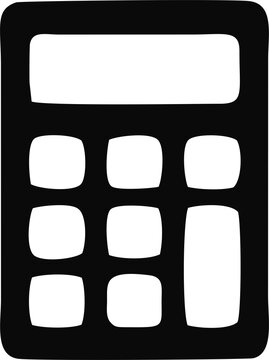 Calculator Icon Accounting, Finance and Business Calculation Symbol