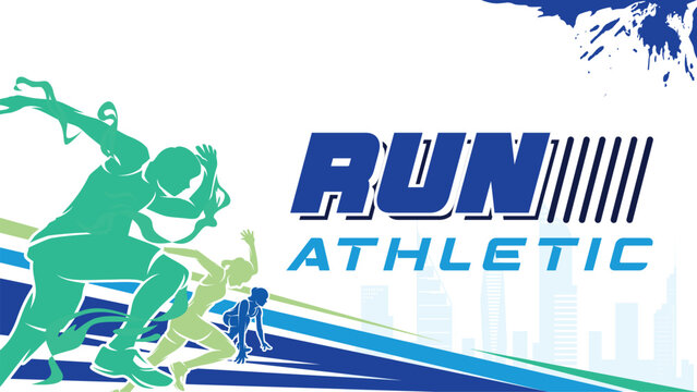 Sports Day Background Vector. International Sports Day Illustration. Graphic Design for the decoration of gift certificates, banners, and flyer
