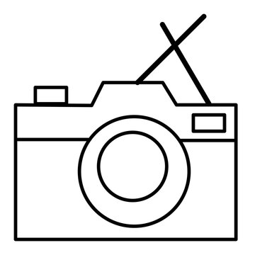 camera icon vector illustration
