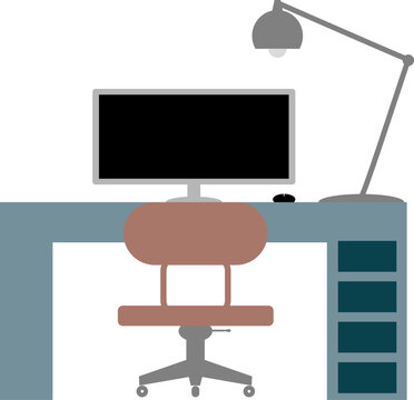 Modern Home Office Workspace