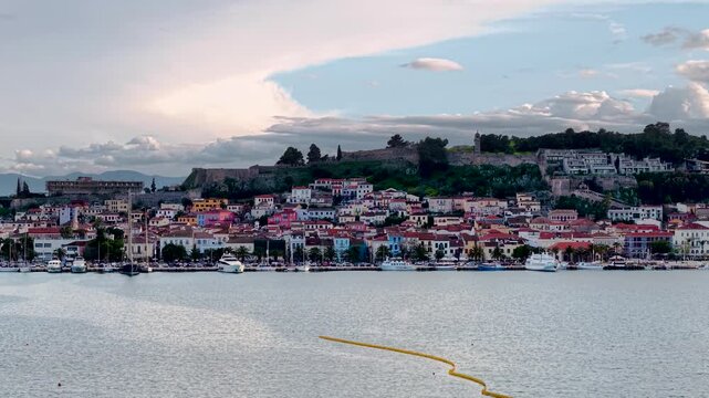 Nafplio City Waterfront Old Town, Peloponnese, Greece