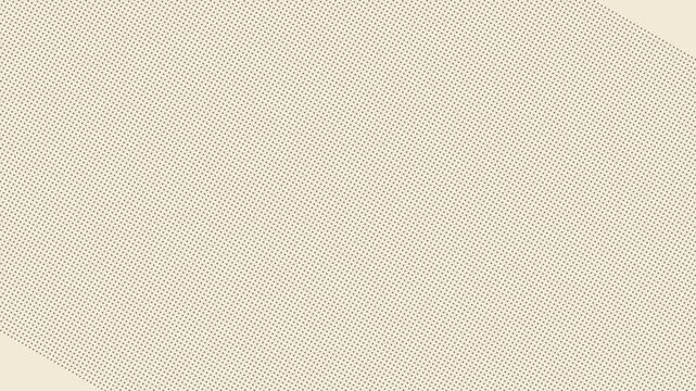 Minimalist beige background with diagonal halftone dot pattern creates subtle rhythmic motion animation for your creative modern digital video projects