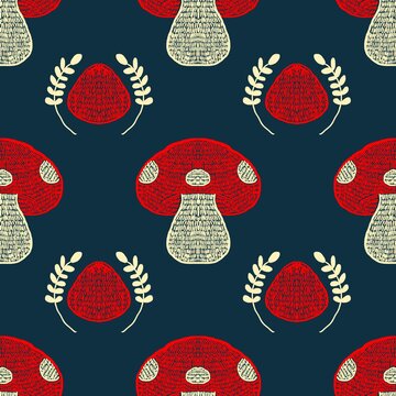 
Mushroom pattern