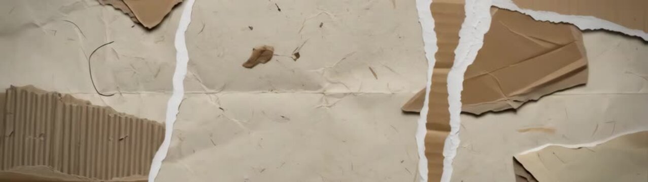 Vintage paper texture with creases old parchment background for creative design rustic beige material with folds and fiber details, macro surface shot.