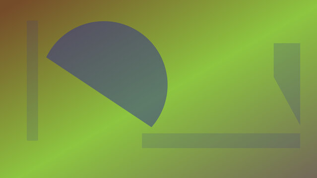 Abstract Green Gradient Geometric Background with Shapes, Website Hero, Presentation, Banner Design, Poster, Cover