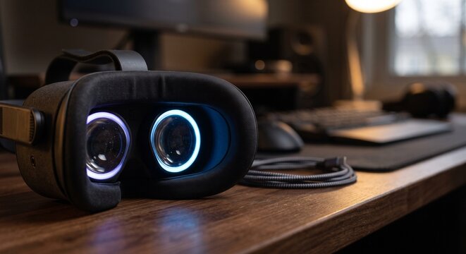 VR Headset Progress Ring