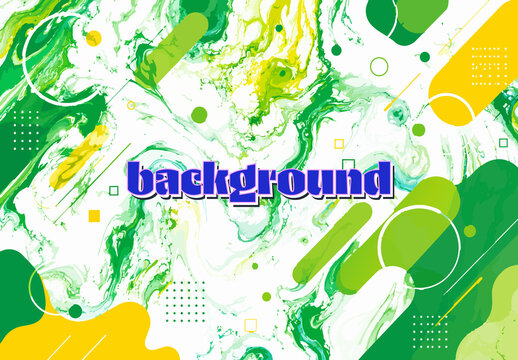 Abstract Green Background