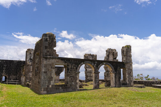 Fortaleza de Brimstone en San Cristobal y Nieves