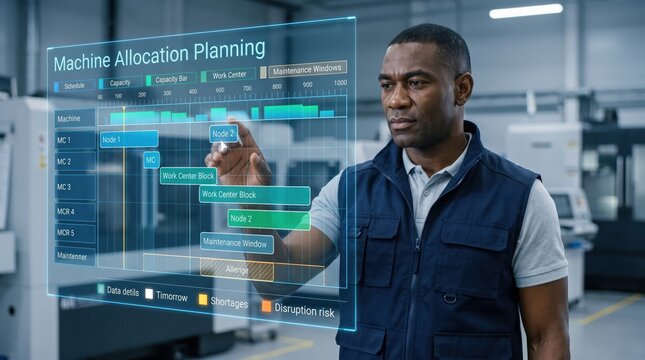 Production Planning - Machine Allocation Planning by Manufacturing Planning Professional