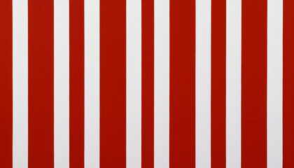 Fototapeta premium Vertical stripes that alternate between red and white create a repeating and striking design, establishing a visual flow and highlighting differences