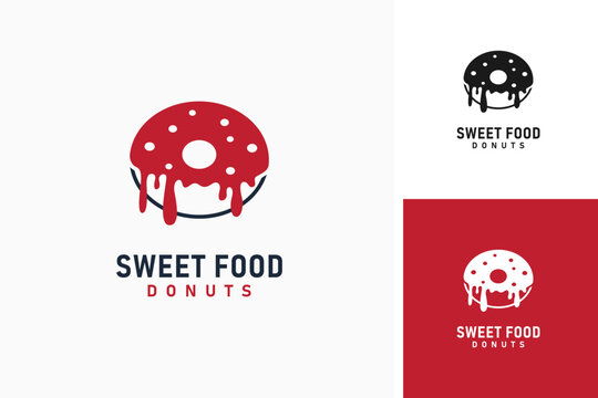 Donut logo symbol icon design