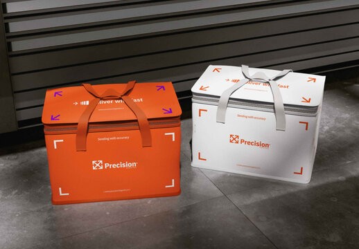 Delivery Bag Mockup