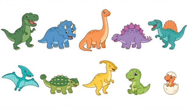 Cute Nursery Wall Art Collection Moon Rainbow and Woodland Animals Vector